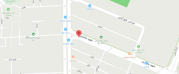 مکان - تهران گیربکس